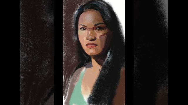 Первая проба Procreate