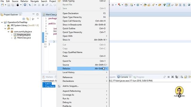TreeMap Concepts : Implement Comparable In Key Object смотреть онлайн