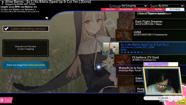 ?STREAM ➤ Osu! | Mapping: SawanoHiroyuki[nZk] - Barricades !tg !trovo смотреть онлайн