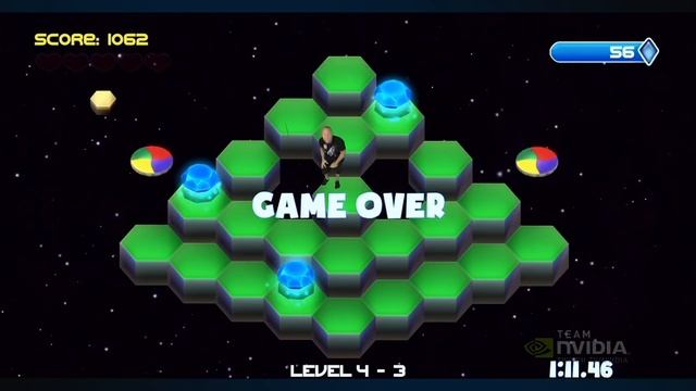 HOPPING IS HARD - Q*bert Rebooted Gameplay смотреть онлайн