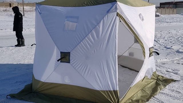 ПАЛАТКА ЗИМНЯЯ СЛЕДОПЫТ "PREMIUM" 5 СТЕН, 5-ТИ МЕСТНАЯ, 3 СЛОЯ смотреть онлайн