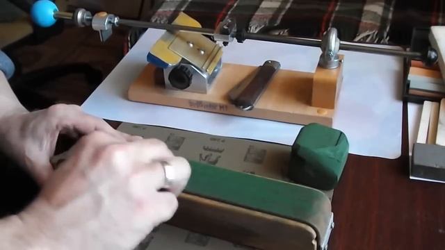 Доводка ножа на пасте ГОИ