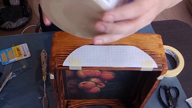 МК ,,Поднос персики,,