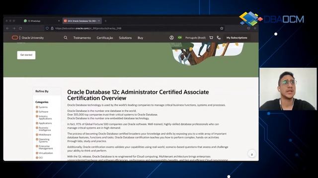 Se eu tirar a prova 1z0-071 eu tenho o OCA? | Podcast DBAOCM смотреть онлайн