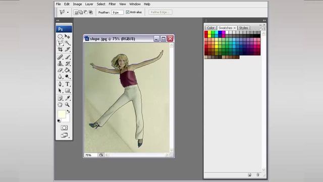 КАК УТОЧНИТЬ КРАЯ ВЫДЕЛЕНИЯ - Photoshop (Фотошоп) за один день! - Урок 32 смотреть онлайн