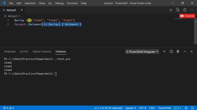 Powershell Tutorials - Use of Brackets смотреть онлайн