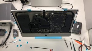 iMac замена HDD на SSD / iMac HDD SSD upgrade