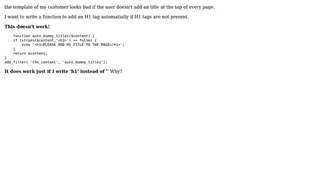 Wordpress: automatic title through filter смотреть онлайн