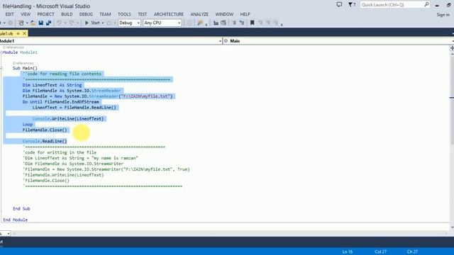 File read Write with Vb.net смотреть онлайн