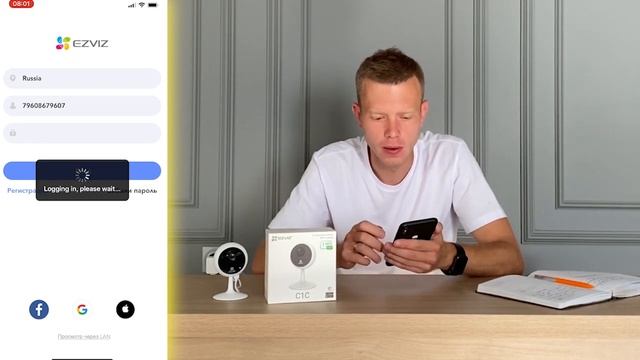 Обзор видеокамеры EZVIZ C1C смотреть онлайн