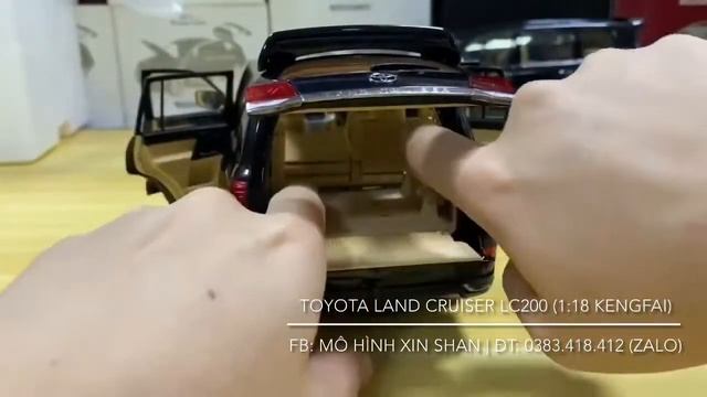 MÔ HÌNH TOYOTA LAND CRUISER LC200 (1:18 KENGFAI) - MÔ HÌNH XIN SHAN смотреть онлайн