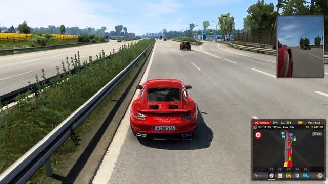 Porsche 991.2 911 Turbo S 2016-Euro Truck Simulator 2 (1.48) смотреть онлайн