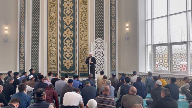 Камил хәзрәт Сәмигуллин Казанның “Рауза” мәчетендә җомга вәгазе укыды смотреть онлайн