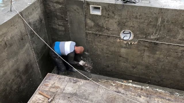 Бетон м400 на след день после заливки смотреть онлайн