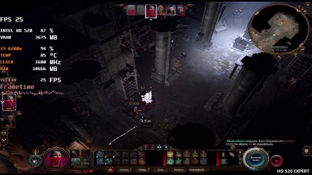 Baldurs Gate 3 Intel HD 520 Low End PC  Vulkan dxvk  Updated - Hotfix 3