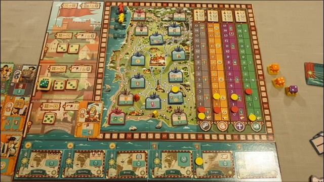 Coimbra - обзор и правила настольной игры смотреть онлайн