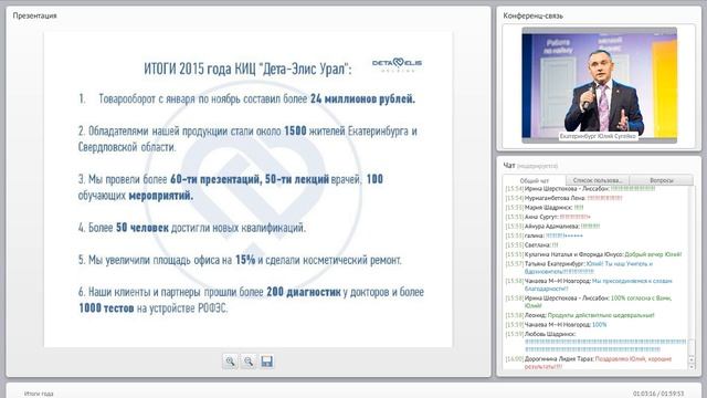 Итоги года 2015 | Deta Elis holding смотреть онлайн