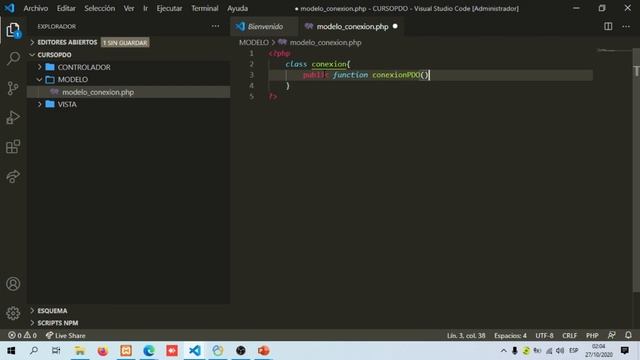 COMO CREAR UN CRUD CON PDO + AJAX + JAVASCRIPT - PARTE 1 смотреть онлайн
