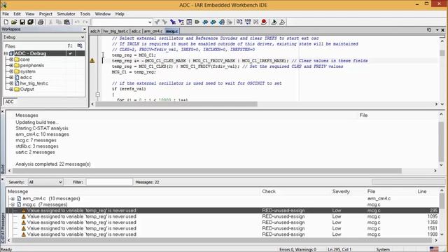 C STAT Demo смотреть онлайн