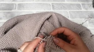 Как связать планку на кардигане с отверстиями для пуговиц