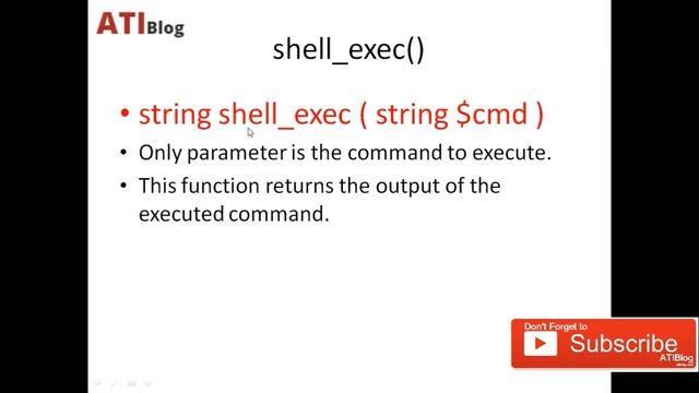 How to Run windows shell commands from PHP смотреть онлайн