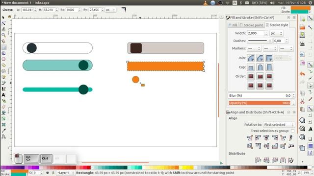 UI DESIGN with Inkscape - switch смотреть онлайн