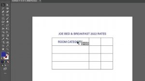 How to Create a Table in Adobe Illustrator (Illustrator Tutorial for Beginners)