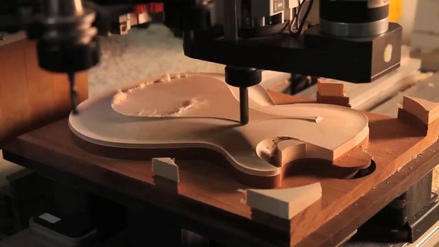 DBZ Guitars - Bolero - CNC Time Lapse смотреть онлайн