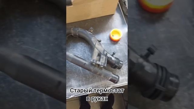 Замена термостата, маслоотделителя и трубок вентиляции на Mercedes C205 с мотором М274 смотреть онлайн