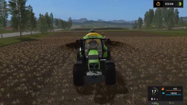 Como ganhar dinheiro trabalhando em outras fazendas/ Farming Simulator 17 смотреть онлайн
