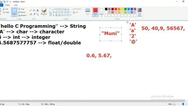 C Language | what is data and format specifier in C | part 4 смотреть онлайн
