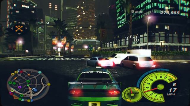 You can hear the subwoofers in NFS Underground 2 смотреть онлайн