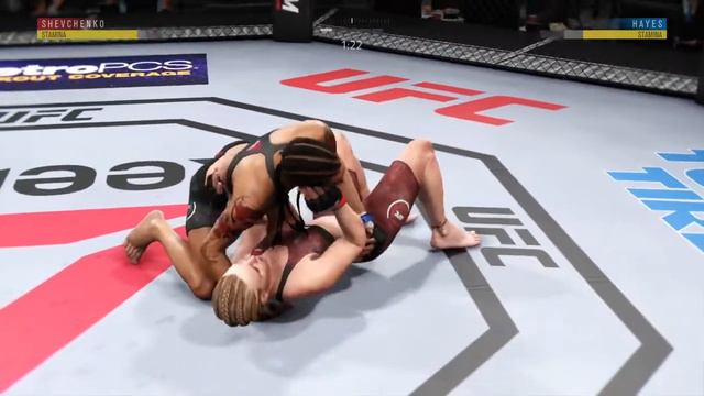 UFC 3 Valentina Shevchenko Vs Kim Hayes #MakeTheImpossiblePossible #GrindForSuccess смотреть онлайн