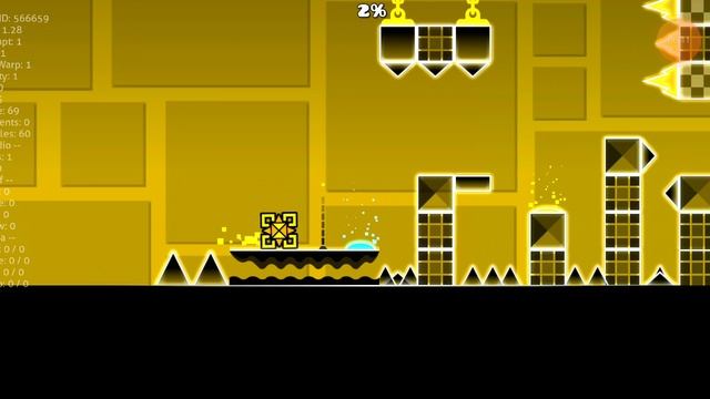 Проходим easy демоны с амбимбой гд смотреть онлайн