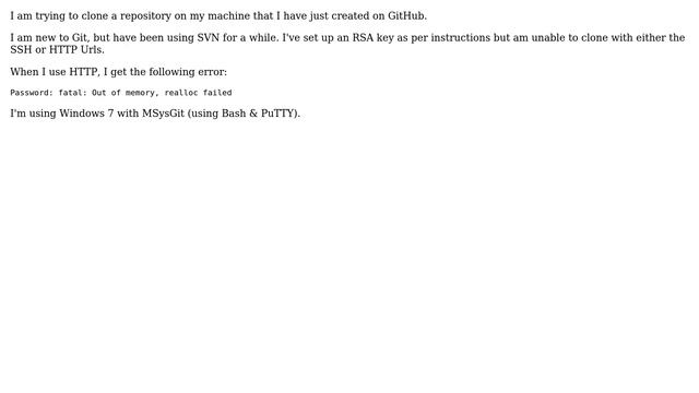 Unable to clone repository with Git смотреть онлайн