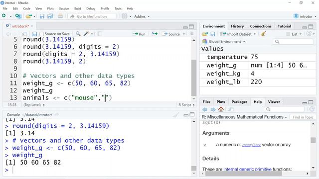 Introduction to R смотреть онлайн