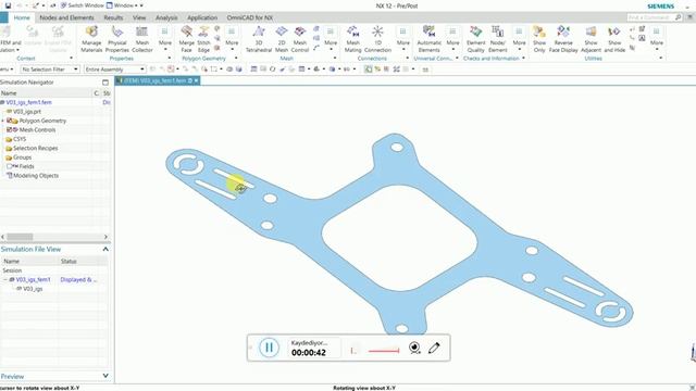 NX Nastran Node & Elements Examples смотреть онлайн