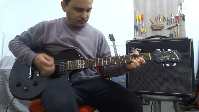 Teste Guitarra Les Paul Epiphone Special смотреть онлайн