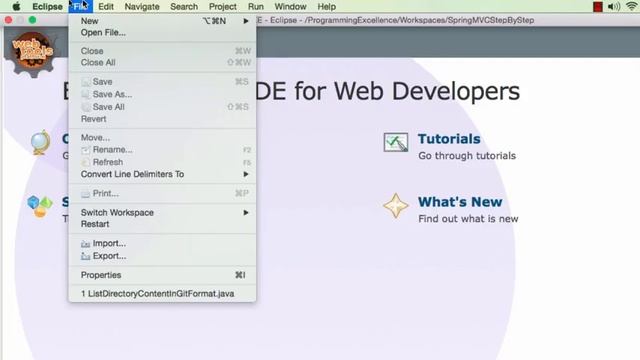 Spring framework Tutorial (080 Step 10 Setting up Maven Tomcat and Simple JEE Application) смотреть онлайн