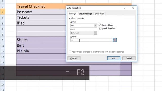 Excel - Create & colour format a drop down list - Excel Tutorial Part 5 смотреть онлайн