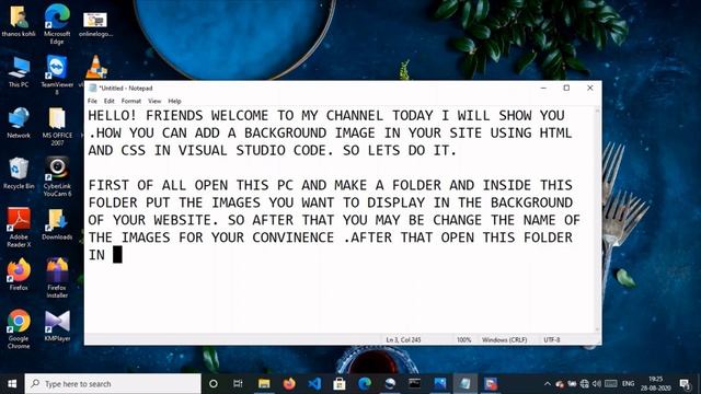 How to add background image in Html and Css using VS code..| red friends смотреть онлайн