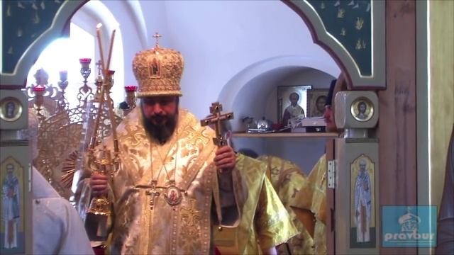 Архиерейская Божественная литургия в 7-ю Неделю по Пятидесятнице смотреть онлайн