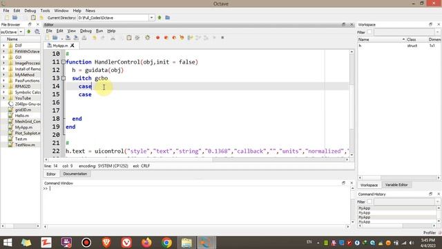 How to make a simple UI in octave(.m) and turn it into an exe file? смотреть онлайн