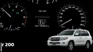 Разгон 0 100 Toyota Land Cruiser разных поколений