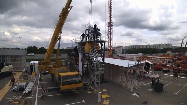 Монтаж бетонного завода MEKAMIX 60 COMPACT смотреть онлайн