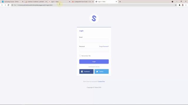 Membuat Halaman Login dengan Template Bootstrap Modern [10] смотреть онлайн