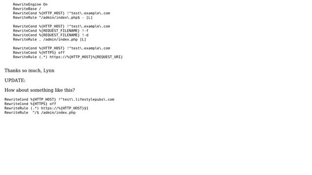 DevOps & SysAdmins: Mod_rewite - do these rewrite rules work? смотреть онлайн