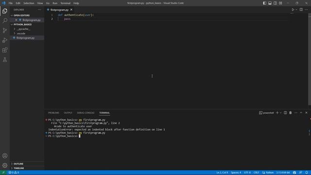 [25] Python Basics: Pass смотреть онлайн