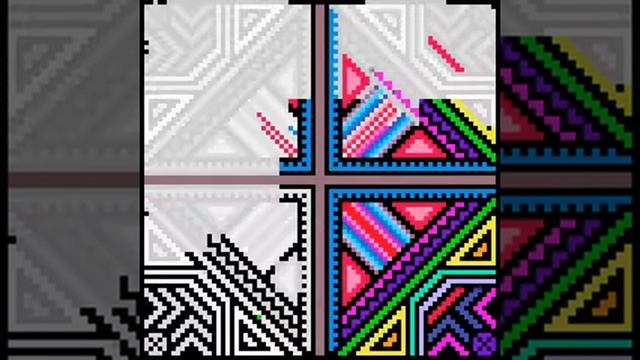 Рисуем КОВЕР по клеточкам в игре:Sandbox смотреть онлайн