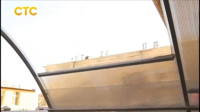 Теплица с раздвижной крышей! смотреть онлайн